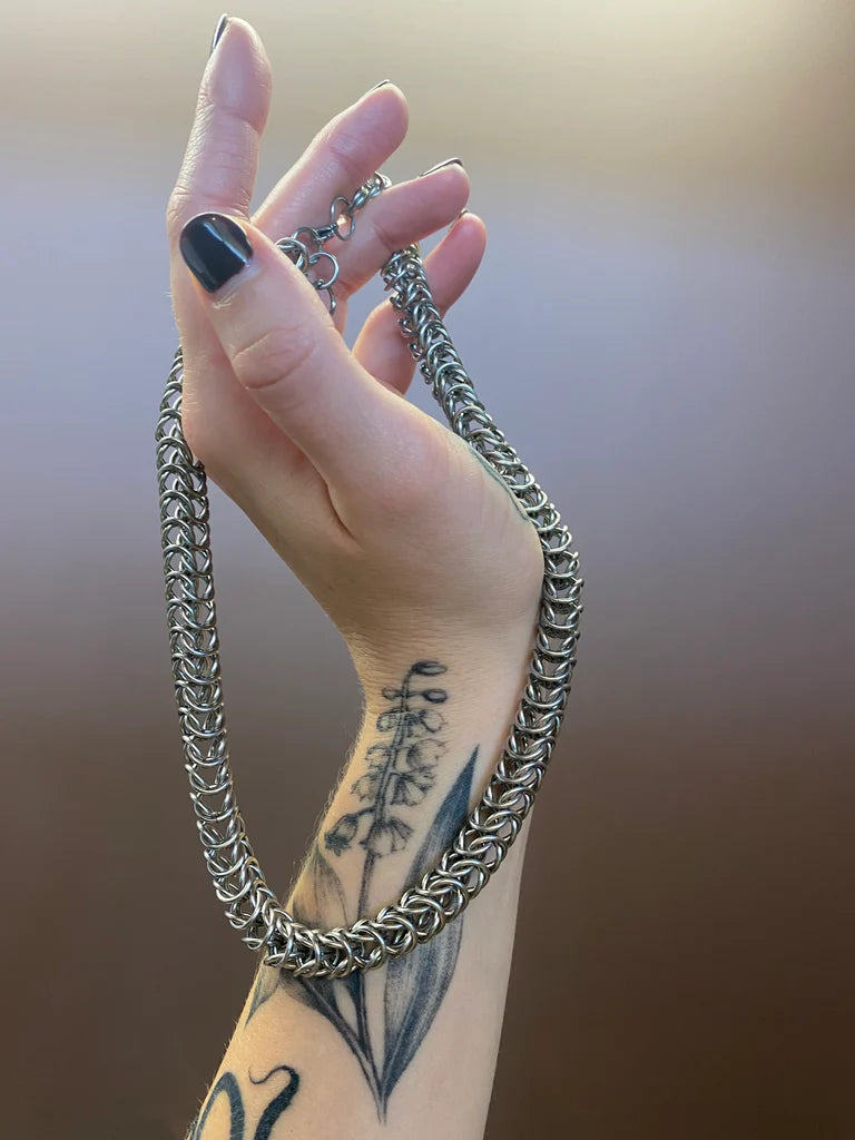 Snake Weave Neck Chain