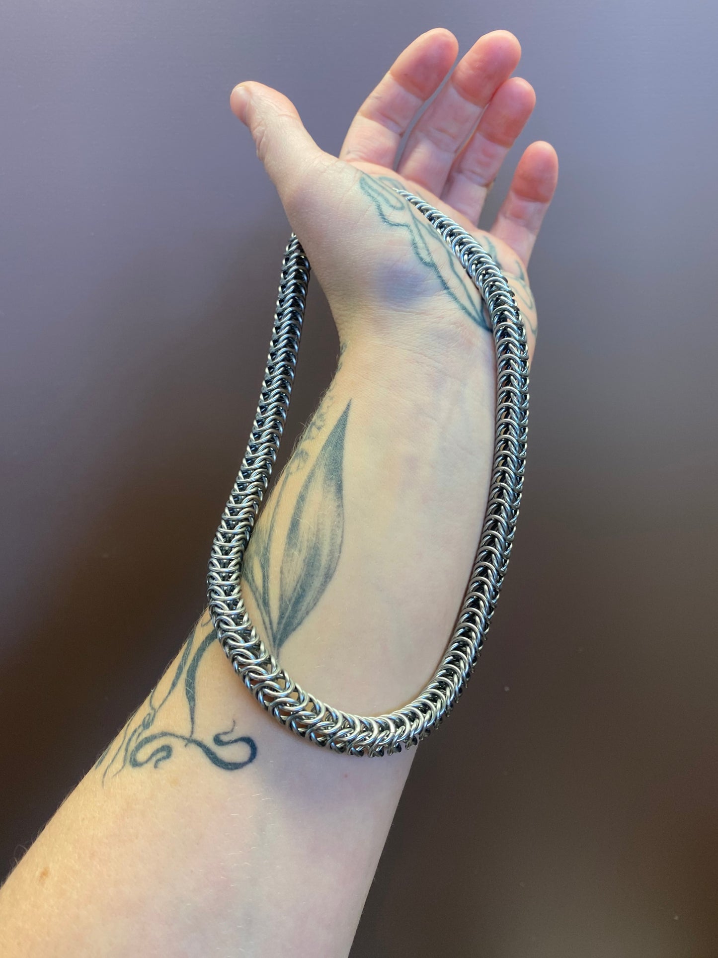 Snake Weave Neck Chain
